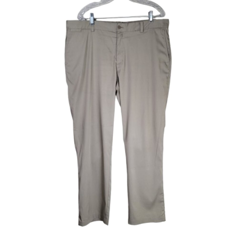 Nike Golf Dri-Fit Tour Performance Pants Mens 38x32 Khaki Straight Leg - Picture 3 of 16